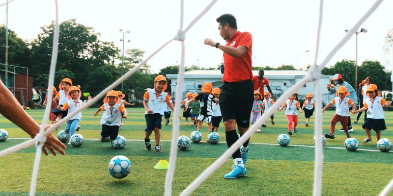 lớp học bóng đá trẻ em ở tphcm